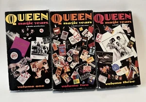 Queen Magic Years VHS Vols 1, 2 & 3 - Picture 1 of 5