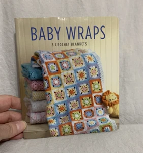 Artes de ocio "Envolturas para bebés" 8 mantas de ganchillo folleto de instrucciones - Imagen 1 de 4