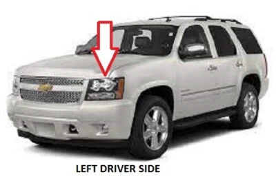 20760578 07 a 14 Avalanche Tahoe Suburban Faro Izquierdo Faro Lámpara Luz OEM Foto 1 de 4