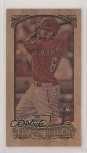2014 Topps Gypsy Queen Wood Mini /5 Billy Hamilton #344 Rookie RC