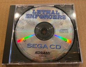 Lethal Enforcers Authentic Game Disc for Sega CD - Konami