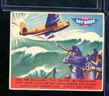 1941 Goudey Sky-Birds R147 English, the Short Sunderland 18 GD XX2162