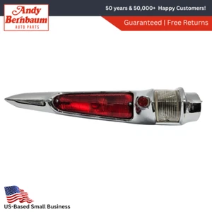 1960 Plymouth Fury Station Wagon Right Taillamp Assy Chrome Bezel 1960886 NOS - Picture 1 of 10