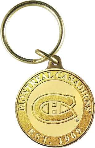 MONTREAL CANADIENS HOCKEY Minted Coin Keychain Bronze NEW GREAT GIFT Cover