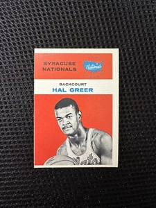 1961 Fleer - #16 Hal Greer (RC) Rookie Card - Picture 1 of 15