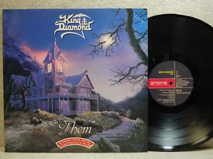 King Diamond Them 1988 Korea LP Picture & Lyric W/Insert NM Promo - Imagen 1 de 6