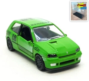 Majorette Renault Clio 16S Castheads Series Green 1:53 3" no Package - Picture 1 of 7