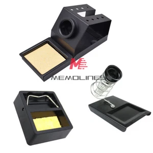 Soporte para soldador resistente a altas temperaturas soporte no inflamable negro - Imagen 1 de 26