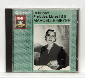 MARCELLE MEYER ⸺ DEBUSSY Preludes, livres 1 & 2 ⸺ EMI CD NM - Picture 1 of 2