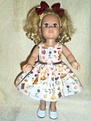 Roupas de boneca 18" serve para vestido, sapatos, arcos amigos da American Girl-Beauty&the Beast - Imagem 1 de 4