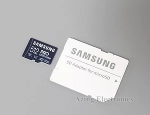 Saumsung PRO Ultimate 512GB microSDXC U3 UHS-I Memory Card MB-MY512SA/AM - Picture 1 of 3