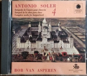 BOB VAN ASPEREN - Soler: Complete Works For Harpsichord Vol. 4 CD - Picture 1 of 1