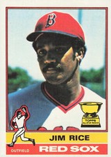 1976 Topps #340 Jim Rice   Card TCCCX
