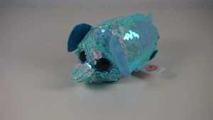 Plüschtier Elefant Stuart Ty Teenie Tys Blau Pailletten 2019 - Bild 1 von 5