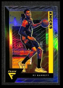 2020-21 Panini Flux RJ Barrett New York Knicks #116 Silver Prizm