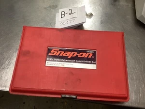 Set of 31 Snap-on Multi-Spline Spiral Flute Extractors Left Hand Drill Bits - Picture 1 of 3