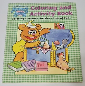 Vintage Muppets Babies Coloring & Activity Book - Picture 1 of 1