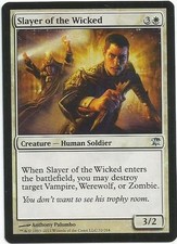1x Foil - Slayer of the Wicked - Magic the Gathering MTG Innistrad