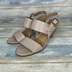 Lucky Brand High Heel Sandal Size 6 Tan Womens Veneesha - Picture 1 of 10