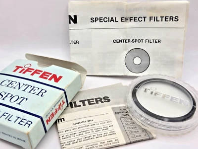 Tiffen CENTER SPOT Screw-in Camera Lens Filter 52 MM - Image 1 of 3