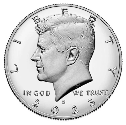 2023 S Proof Kennedy 99.99% Silver Half Dollar Pre-Sale Cover