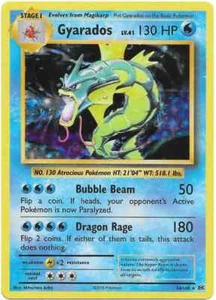Gyarados - 34/108 - Holo Rare - Reverse Holo MPTCG Pokémon - Picture 1 of 1