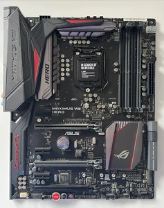 Asus ROG MAXIMUS VIII HERO ALPHA Intel LGA1151 DDR4 ATX schede madri - LEGGI - Foto 1 di 14