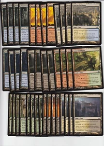 40 Guildgate Dual Land - DRAGON'S MAZE - NM/SP -4x of each -Sets - Magic MTG FTG - Picture 1 of 1