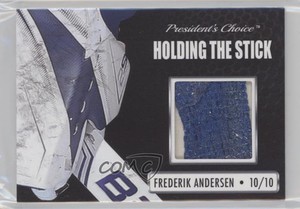 2018 President's Choice Game Used Holding the Stick /10 Frederik Andersen #FRAR