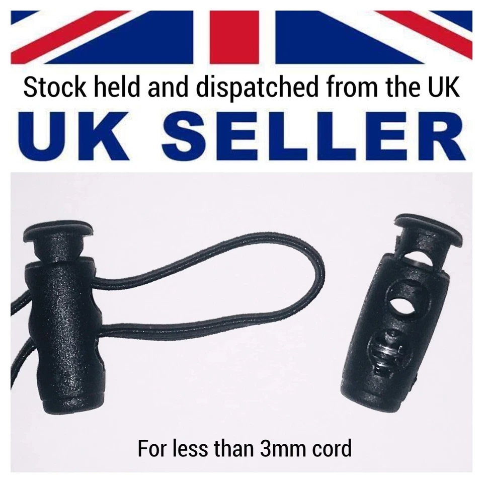 Cord stopper locks end toggles for face mask UK DELIVERY - Image 1 of 1