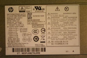 HP 180Watt ATX Netzteil für HP Pro Desk 400 G2 MT PCD010   #83817 - Bild 1 von 1