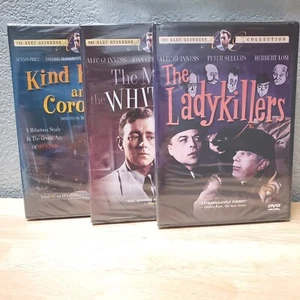 Alec Guinness Collection DVD Lot of 3 Sealed Classic Comedies - Picture 1 of 4