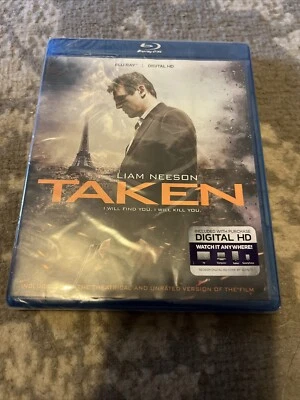Взятый (Blu ray, 2008) - Новый запечатанный театральный и неоцененный Liam Neeson Action Flick - Изображение 1 из 2