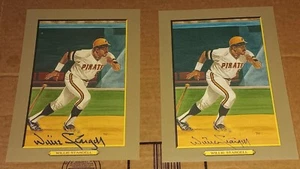 WILLIE STARGELL Pittsburgh Pirates SIGNED AUTOGRAPHED PEREZ STEELE GB Jumbo Card - Bild 1 von 2