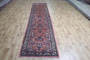 FINE HANDMADE PERSIAN ORIENTAL WOOL RUUNER EXCELLENT CONDITION 400 X 90 CM - Picture 1 of 12