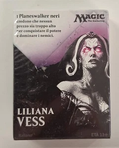 MTG Magic - Planeswalker Promo Half Deck Black Liliana - Sealed ITA 2014 - Picture 1 of 2