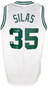 Paul Silas signed inscribed jersey NBA Boston Celtics JSA COA Denver Nuggets - Picture 1 of 4
