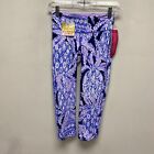 Lilly Pulitzer Beckon Blue Coco Safari Upf 50 And Luxletic Weekender Crop Pant Xs