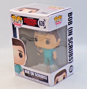 Figura de vinilo Funko Pop Stranger Things #639 Bob in Scrubs 2018 Netflix nueva en caja - Imagen 1 de 7