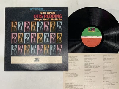 Otis Redding Sings Soul Ballads Japan LP [63707ER] - Image 1 of 2