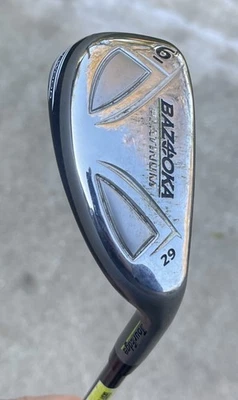 Tour Edge Bazooka Platinum Iron-Wood 6 Hybrid 29° Graphite Senior A-Flex 38" RH - Image 1 of 4