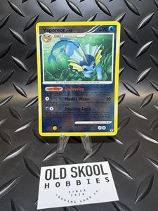 Pokemon TCG Platinum Rising Rivals ~ Vaporeon Reverse Holo 34/111 ~ LP+ - Picture 1 of 3