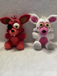 Lote de Peluches Five Nights at Freddy’s Foxy & Funtime Foxy Mangle Funko 2016 Oficial - Imagen 1 de 13