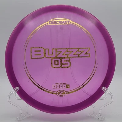Discraft Buzzz OS Midrange Disc Golf Z Line Purple 5 4 0 3 Pre-Owned - Image 1 of 3
