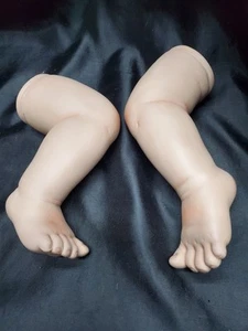 C3 7" Vintage Porcelain Doll Legs For Doll Making and Repair - Picture 1 of 8