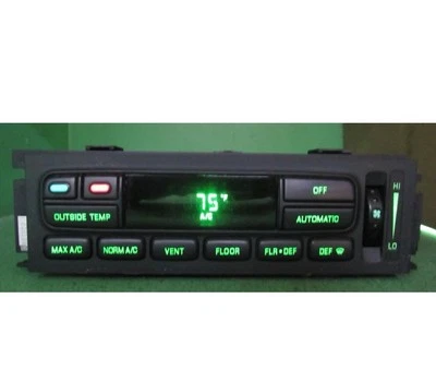 2002 FORD CROWN VICTORIA CLIMATE HEAT AIR TEMPERATURE A/C CONTROL 1W7H-19C933-AA - Image 1 of 2
