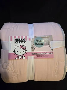 Hello Kitty Pink Quilt & Sham Set Full/Queen 88" x 88" Brand New - Picture 1 of 6