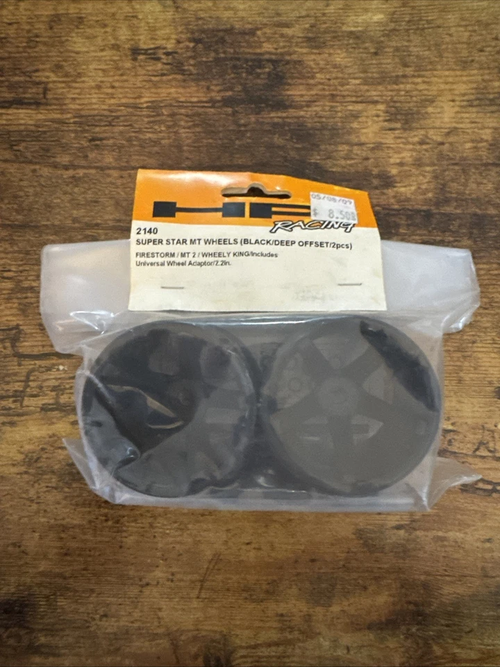 Vintage HPI Racing 2140 Super Star MT MT2 Rush Firestorm Truck Rear 55x50mm NIB - Image 1 of 2