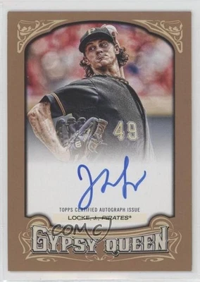 2014 Topps Gypsy Queen Auto Gold /25 Jeff Locke #GQA-JL Auto - Image 1 of 2