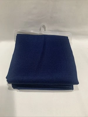 Room Essentials Blue Curtain Panel 42" W x 63"L New Open Package - Image 1 of 2